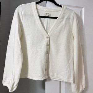 Madewell Button Sweater